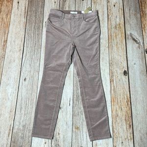 NWT LOFT corduroy skinny jeans
